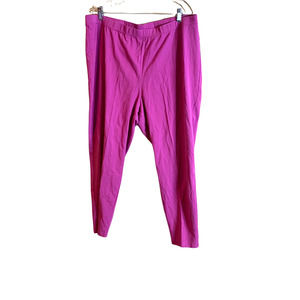 Liz & Me Pink Stretch Leggings - Size 1X/18/20WP
